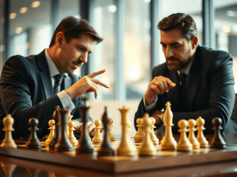 EL CIERRE DE VENTAS Y LECCIONES  DE AJEDREZ PARA NEGOCIOS EXITOSOS